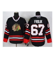 NHL Jerseys Chicago Blackhawks #67 Frolik black NHL Jerseys Chicago Blackhawks #67 Frolik black