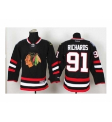 NHL Jerseys Chicago Blackhawks #91 Richards black NHL Jerseys Chicago Blackhawks #91 Richards black