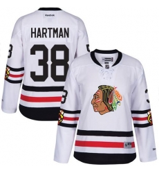 Blackhawks #38 Ryan Hartman White 2017 Winter Classic Womens Stitched NHL Jersey Blackhawks #38 Ryan Hartman White 2017 Winter Classic Womens Stitched NHL Jersey