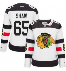 Blackhawks #65 Andrew Shaw White 2016 Stadium Series Womens Stitched NHL Jersey Blackhawks #65 Andrew Shaw White 2016 Stadium Series Womens Stitched NHL Jersey