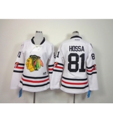 NHL Women chicago blackhawks #81 Marian Hossa white jerseys(2015 new classic) NHL Women chicago blackhawks #81 Marian Hossa white jerseys(2015 new classic)