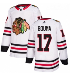 Womens Adidas Chicago Blackhawks 17 Lance Bouma Authentic White Away NHL Jersey Womens Adidas Chicago Blackhawks 17 Lance Bouma Authentic White Away NHL Jersey
