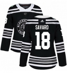 Womens Adidas Chicago Blackhawks 18 Denis Savard Authentic Black 2019 Winter Classic NHL Jersey Womens Adidas Chicago Blackhawks 18 Denis Savard Authentic Black 2019 Winter Classic NHL Jersey