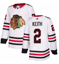 Womens Adidas Chicago Blackhawks 2 Duncan Keith Authentic White Away NHL Jersey Womens Adidas Chicago Blackhawks 2 Duncan Keith Authentic White Away NHL Jersey
