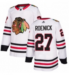 Womens Adidas Chicago Blackhawks 27 Jeremy Roenick Authentic White Away NHL Jersey Womens Adidas Chicago Blackhawks 27 Jeremy Roenick Authentic White Away NHL Jersey