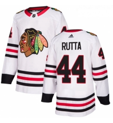 Womens Adidas Chicago Blackhawks 44 Jan Rutta Authentic White Away NHL Jersey Womens Adidas Chicago Blackhawks 44 Jan Rutta Authentic White Away NHL Jersey