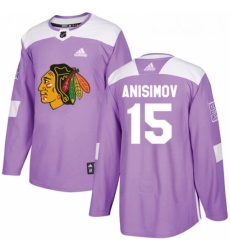 Youth Adidas Chicago Blackhawks 15 Artem Anisimov Authentic Purple Fights Cancer Practice NHL Jersey Youth Adidas Chicago Blackhawks 15 Artem Anisimov Authentic Purple Fights Cancer Practice NHL Jersey