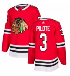 Youth Adidas Chicago Blackhawks 3 Pierre Pilote Authentic Red Home NHL Jersey Youth Adidas Chicago Blackhawks 3 Pierre Pilote Authentic Red Home NHL Jersey