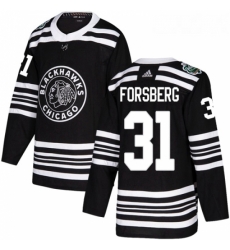 Youth Adidas Chicago Blackhawks 31 Anton Forsberg Authentic Black 2019 Winter Classic NHL Jersey Youth Adidas Chicago Blackhawks 31 Anton Forsberg Authentic Black 2019 Winter Classic NHL Jersey
