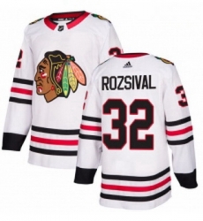 Youth Adidas Chicago Blackhawks 32 Michal Rozsival Authentic White Away NHL Jersey Youth Adidas Chicago Blackhawks 32 Michal Rozsival Authentic White Away NHL Jersey