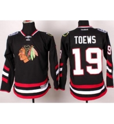 Youth Chicago Blackhawks 19 Jonathan Toews Black 2014 Stadium Series Jersey Youth Chicago Blackhawks 19 Jonathan Toews Black 2014 Stadium Series Jersey