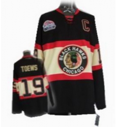 Youth RBK Chicago Blackhawks #19 TOEWS C Patch black Winter Classic Youth RBK Chicago Blackhawks #19 TOEWS C Patch black Winter Classic