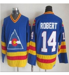 Colorado Avalanche #14 Rene Robert Blue CCM Throwback Stitched NHL Jersey Colorado Avalanche #14 Rene Robert Blue CCM Throwback Stitched NHL Jersey
