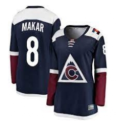 Women Adidas Colorado Avalanche 8 Cale Makar Navy Alternate Authentic Stitched NHL Jersey Women Adidas Colorado Avalanche 8 Cale Makar Navy Alternate Authentic Stitched NHL Jersey
