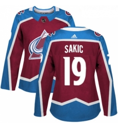 Womens Adidas Colorado Avalanche 19 Joe Sakic Premier Burgundy Red Home NHL Jersey Womens Adidas Colorado Avalanche 19 Joe Sakic Premier Burgundy Red Home NHL Jersey