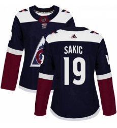 Womens Adidas Colorado Avalanche 19 Joe Sakic Premier Navy Blue Alternate NHL Jersey Womens Adidas Colorado Avalanche 19 Joe Sakic Premier Navy Blue Alternate NHL Jersey