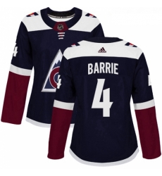 Womens Adidas Colorado Avalanche 4 Tyson Barrie Authentic Navy Blue Alternate NHL Jersey Womens Adidas Colorado Avalanche 4 Tyson Barrie Authentic Navy Blue Alternate NHL Jersey
