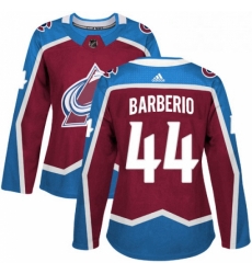 Womens Adidas Colorado Avalanche 44 Mark Barberio Authentic Burgundy Red Home NHL Jersey Womens Adidas Colorado Avalanche 44 Mark Barberio Authentic Burgundy Red Home NHL Jersey