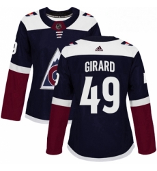 Womens Adidas Colorado Avalanche 49 Samuel Girard Authentic Navy Blue Alternate NHL Jersey Womens Adidas Colorado Avalanche 49 Samuel Girard Authentic Navy Blue Alternate NHL Jersey
