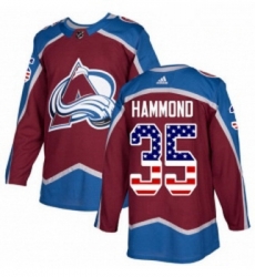Youth Adidas Colorado Avalanche 35 Andrew Hammond Authentic Burgundy Red USA Flag Fashion NHL Jersey Youth Adidas Colorado Avalanche 35 Andrew Hammond Authentic Burgundy Red USA Flag Fashion NHL Jersey