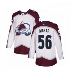 Youth Adidas Colorado Avalanche 56 Cale Makar Authentic White Away NHL Jersey Youth Adidas Colorado Avalanche 56 Cale Makar Authentic White Away NHL Jersey