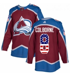 Youth Adidas Colorado Avalanche 8 Joe Colborne Authentic Burgundy Red USA Flag Fashion NHL Jersey Youth Adidas Colorado Avalanche 8 Joe Colborne Authentic Burgundy Red USA Flag Fashion NHL Jersey