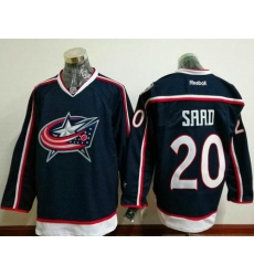 Blue Jackets #20 Brandon Saad Navy Blue Home Stitched NHL Jersey Blue Jackets #20 Brandon Saad Navy Blue Home Stitched NHL Jersey