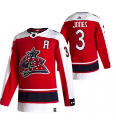 Men Columbus Blue Jackets 3 Seth Jones Red Adidas 2020 21 Reverse Retro Alternate NHL Jersey Men Columbus Blue Jackets 3 Seth Jones Red Adidas 2020 21 Reverse Retro Alternate NHL Jersey