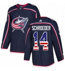 Mens Adidas Columbus Blue Jackets 14 Jordan Schroeder Authentic Navy Blue USA Flag Fashion NHL Jersey Mens Adidas Columbus Blue Jackets 14 Jordan Schroeder Authentic Navy Blue USA Flag Fashion NHL Jersey