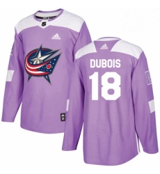 Mens Adidas Columbus Blue Jackets 18 Pierre Luc Dubois Authentic Purple Fights Cancer Practice NHL Jersey Mens Adidas Columbus Blue Jackets 18 Pierre Luc Dubois Authentic Purple Fights Cancer Practice NHL Jersey