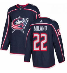 Mens Adidas Columbus Blue Jackets 22 Sonny Milano Premier Navy Blue Home NHL Jersey Mens Adidas Columbus Blue Jackets 22 Sonny Milano Premier Navy Blue Home NHL Jersey