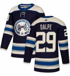 Mens Adidas Columbus Blue Jackets 29 Zac Dalpe Authentic Navy Blue Alternate NHL Jersey Mens Adidas Columbus Blue Jackets 29 Zac Dalpe Authentic Navy Blue Alternate NHL Jersey