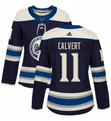 Womens Adidas Columbus Blue Jackets 11 Matt Calvert Authentic Navy Blue Alternate NHL Jersey Womens Adidas Columbus Blue Jackets 11 Matt Calvert Authentic Navy Blue Alternate NHL Jersey