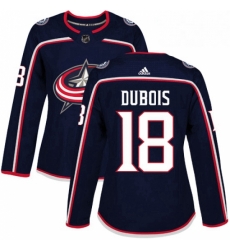 Womens Adidas Columbus Blue Jackets 18 Pierre Luc Dubois Authentic Navy Blue Home NHL Jersey Womens Adidas Columbus Blue Jackets 18 Pierre Luc Dubois Authentic Navy Blue Home NHL Jersey