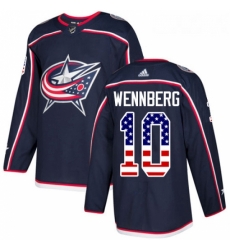 Youth Adidas Columbus Blue Jackets 10 Alexander Wennberg Authentic Navy Blue USA Flag Fashion NHL Jersey Youth Adidas Columbus Blue Jackets 10 Alexander Wennberg Authentic Navy Blue USA Flag Fashion NHL Jersey