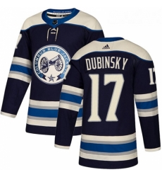 Youth Adidas Columbus Blue Jackets 17 Brandon Dubinsky Authentic Navy Blue Alternate NHL Jersey Youth Adidas Columbus Blue Jackets 17 Brandon Dubinsky Authentic Navy Blue Alternate NHL Jersey