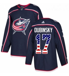 Youth Adidas Columbus Blue Jackets 17 Brandon Dubinsky Authentic Navy Blue USA Flag Fashion NHL Jersey Youth Adidas Columbus Blue Jackets 17 Brandon Dubinsky Authentic Navy Blue USA Flag Fashion NHL Jersey