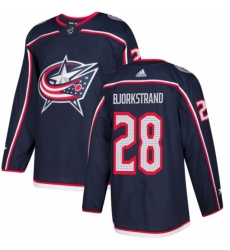 Youth Adidas Columbus Blue Jackets 28 Oliver Bjorkstrand Authentic Navy Blue Home NHL Jersey Youth Adidas Columbus Blue Jackets 28 Oliver Bjorkstrand Authentic Navy Blue Home NHL Jersey