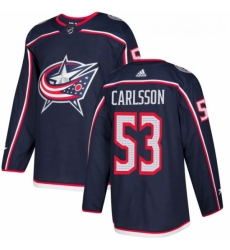 Youth Adidas Columbus Blue Jackets 53 Gabriel Carlsson Premier Navy Blue Home NHL Jersey Youth Adidas Columbus Blue Jackets 53 Gabriel Carlsson Premier Navy Blue Home NHL Jersey