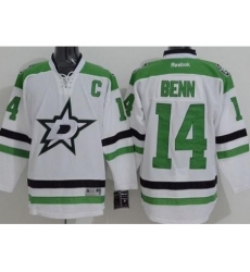 Dallas Stars #14 Jamie Benn White Stitched NHL Jersey Dallas Stars #14 Jamie Benn White Stitched NHL Jersey