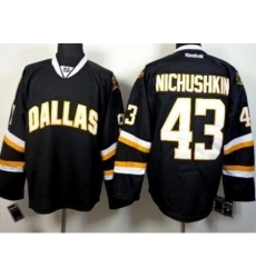 Dallas Stars 43 Valeri Nichushkin Black Stitched NHL Jersey Dallas Stars 43 Valeri Nichushkin Black Stitched NHL Jersey