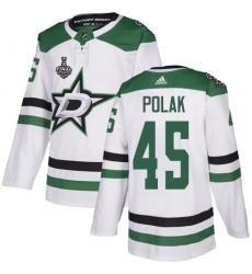 Men Adidas Dallas Stars 45 Roman Polak White Road Authentic 2020 Stanley Cup Final Stitched NHL Jersey Men Adidas Dallas Stars 45 Roman Polak White Road Authentic 2020 Stanley Cup Final Stitched NHL Jersey