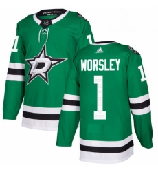 Mens Adidas Dallas Stars 1 Gump Worsley Premier Green Home NHL Jersey Mens Adidas Dallas Stars 1 Gump Worsley Premier Green Home NHL Jersey