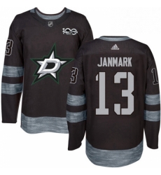 Mens Adidas Dallas Stars 13 Mattias Janmark Premier Black 1917 2017 100th Anniversary NHL Jersey Mens Adidas Dallas Stars 13 Mattias Janmark Premier Black 1917 2017 100th Anniversary NHL Jersey