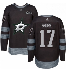 Mens Adidas Dallas Stars 17 Devin Shore Authentic Black 1917 2017 100th Anniversary NHL Jersey Mens Adidas Dallas Stars 17 Devin Shore Authentic Black 1917 2017 100th Anniversary NHL Jersey