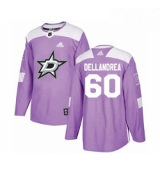Mens Adidas Dallas Stars 60 Ty Dellandrea Authentic Purple Fights Cancer Practice NHL Jersey Mens Adidas Dallas Stars 60 Ty Dellandrea Authentic Purple Fights Cancer Practice NHL Jersey