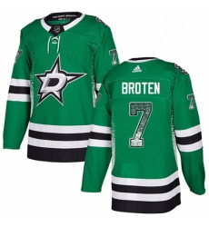 Mens Adidas Dallas Stars 7 Neal Broten Authentic Green Drift Fashion NHL Jersey Mens Adidas Dallas Stars 7 Neal Broten Authentic Green Drift Fashion NHL Jersey