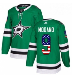 Mens Adidas Dallas Stars 9 Mike Modano Authentic Green USA Flag Fashion NHL Jersey Mens Adidas Dallas Stars 9 Mike Modano Authentic Green USA Flag Fashion NHL Jersey