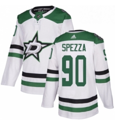 Mens Adidas Dallas Stars 90 Jason Spezza White Road Authentic Stitched NHL Jersey Mens Adidas Dallas Stars 90 Jason Spezza White Road Authentic Stitched NHL Jersey