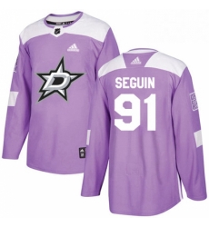 Mens Adidas Dallas Stars 91 Tyler Seguin Authentic Purple Fights Cancer Practice NHL Jersey Mens Adidas Dallas Stars 91 Tyler Seguin Authentic Purple Fights Cancer Practice NHL Jersey